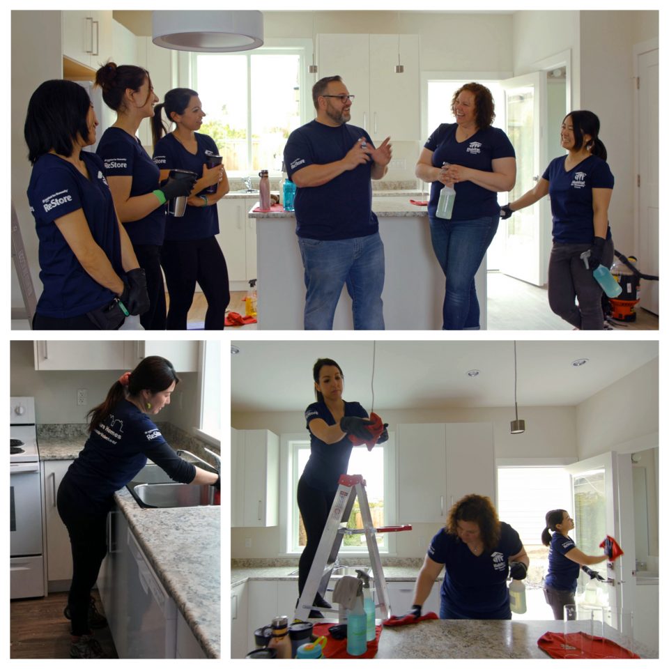 Helping Habitat for Humanity Victoria Balance Home Cleaning, Victoria BC